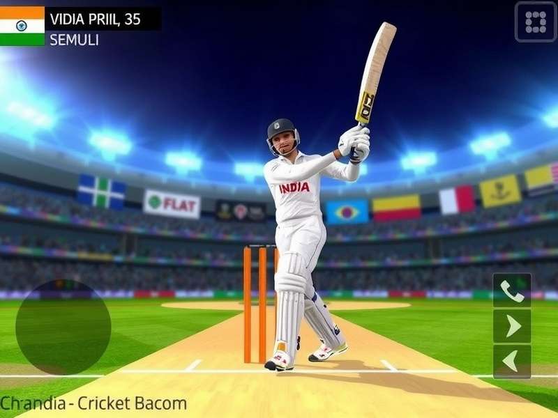 India Cricket Battle gameplay screenshot